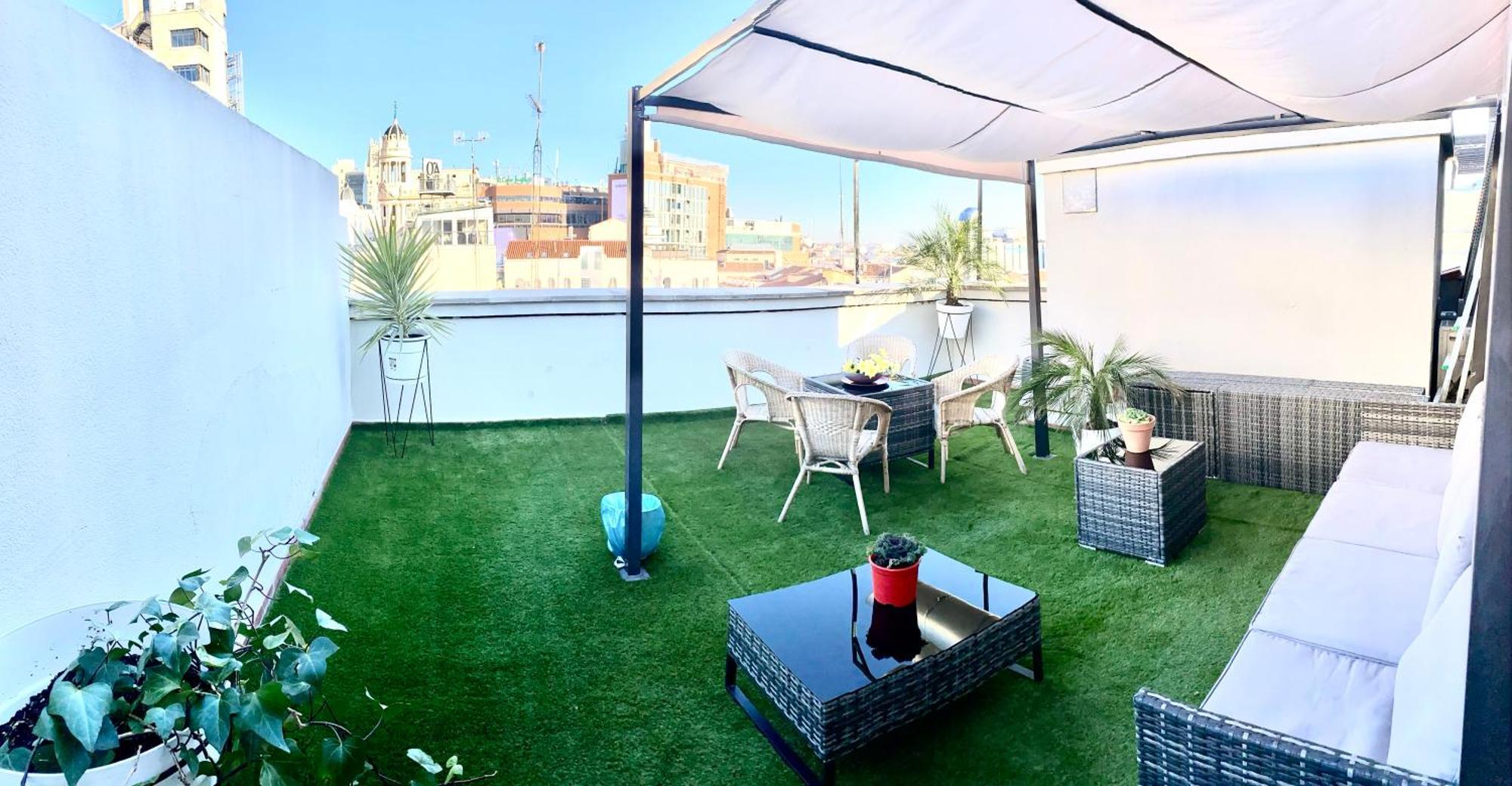 Penthouse Madrid View Apartment Ngoại thất bức ảnh